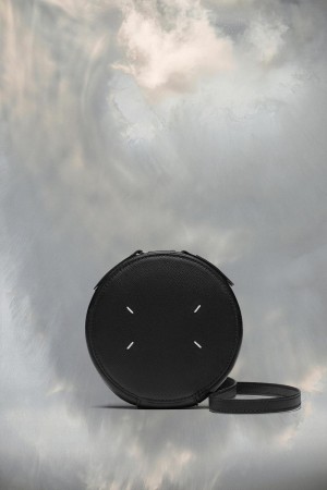Maison Margiela Mini Round Bag Black | USA_MM14558
