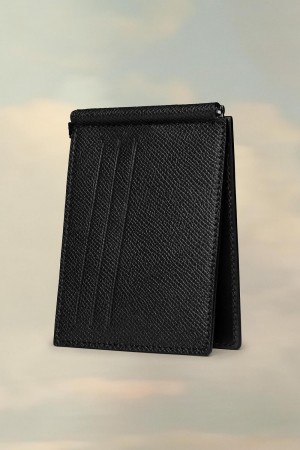 Maison Margiela Money Clip Wallet Black | USA_MM15278