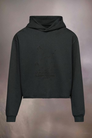 Maison Margiela Numeric Logo Hoodie Black | USA_MM18296