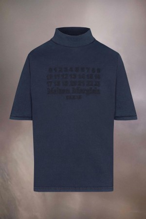 Maison Margiela Numeric Logo Top Navy | USA_MM25448