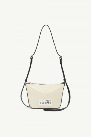 Maison Margiela Numeric Shoulder Bag Mini White | USA_MM50291