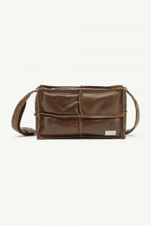 Maison Margiela Numeric Top Handle Mini Brown | USA_MM77345