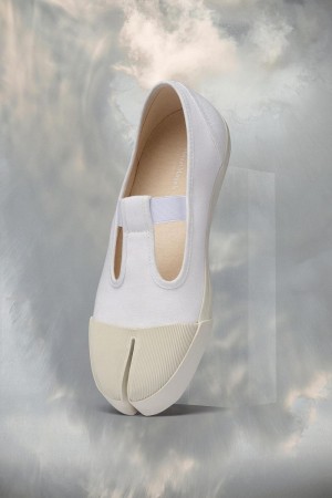 Maison Margiela On The Deck Tabi Mary Jane White | USA_MM92972