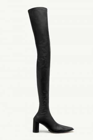 Maison Margiela Over-the-knee Boots Black | USA_MM96202