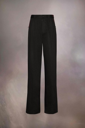 Maison Margiela Pendleton Yoke Trousers Black | USA_MM23527