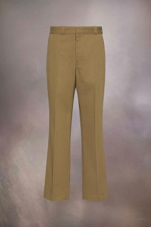 Maison Margiela Pleated Trousers Green | USA_MM29021
