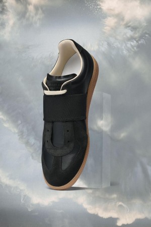 Maison Margiela Replica Elastic Band Sneaker Black | USA_MM39602