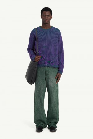 Maison Margiela Reversible Jumper Purple | USA_MM27280