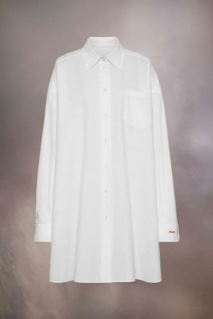 Maison Margiela Shirt Dress White | USA_MM58756