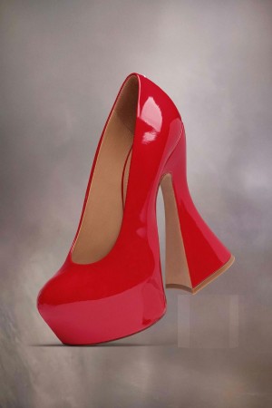 Maison Margiela Sketch Pump Red | USA_MM72381