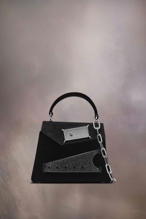 Maison Margiela Snatched Handbag Small Black | USA_MM45230