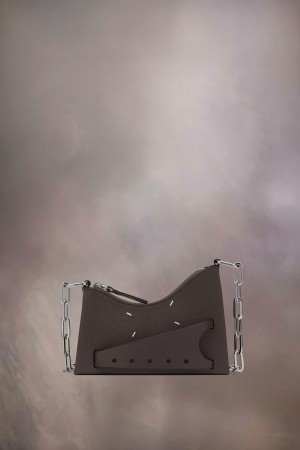 Maison Margiela Snatched Hobo Micro Brown | USA_MM21010