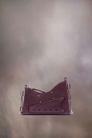 Maison Margiela Snatched Hobo Micro Purple | USA_MM46381