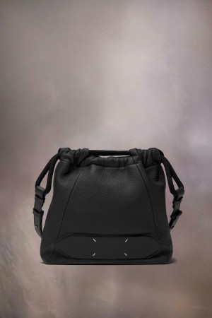 Maison Margiela Soft 5ac Drawstring Small Black | USA_MM46992