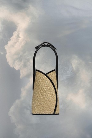 Maison Margiela Straw Bag Yellow | USA_MM41298