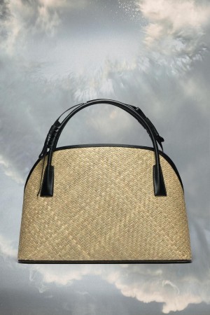 Maison Margiela Straw Bag Yellow | USA_MM64285