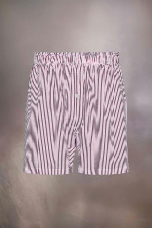 Maison Margiela Striped Shorts Pink | USA_MM12389