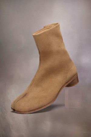 Maison Margiela Tabi Ankle Boot Khaki | USA_MM47209
