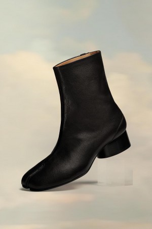 Maison Margiela Tabi Ankle Boots Black | USA_MM12516