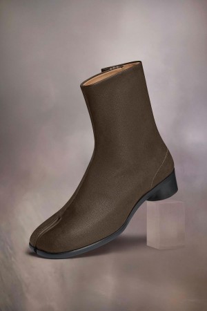 Maison Margiela Tabi Ankle Boots Brown | USA_MM16447