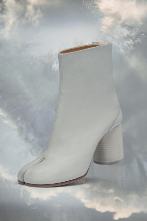 Maison Margiela Tabi Ankle Boots Light Blue | USA_MM29840