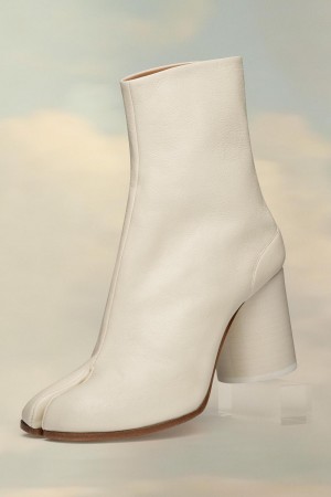 Maison Margiela Tabi Ankle Boots White | USA_MM61627