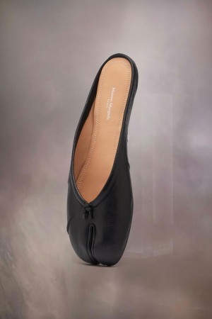 Maison Margiela Tabi Ballerina Mule Black | USA_MM76889