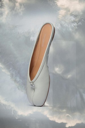 Maison Margiela Tabi Ballerina Mule Light Blue | USA_MM50097