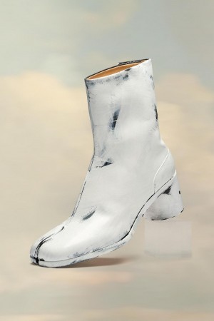 Maison Margiela Tabi Bianchetto Boots White | USA_MM80502