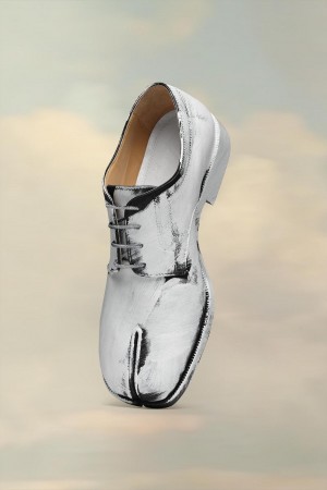 Maison Margiela Tabi Bianchetto Brogues White | USA_MM82342