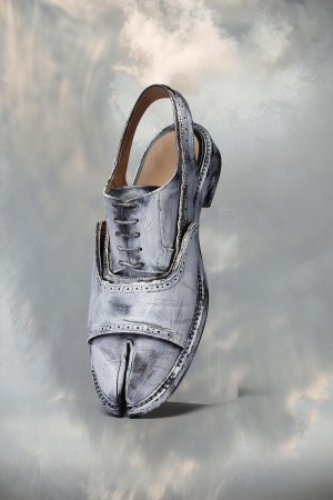 Maison Margiela Tabi Bianchetto Derby Sandal White | USA_MM21026