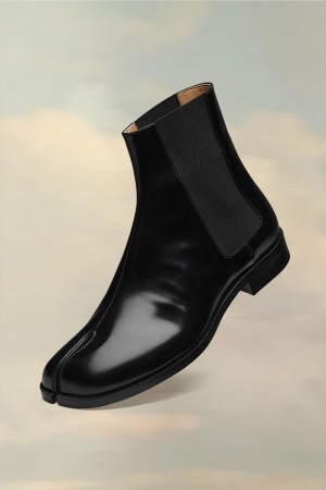 Maison Margiela Tabi Chelsea Boots Black | USA_MM30169