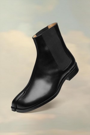 Maison Margiela Tabi Chelsea Boots Black | USA_MM64205