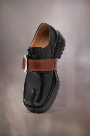 Maison Margiela Tabi Combat Derby Low-tops Black | USA_MM98558