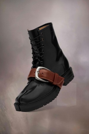 Maison Margiela Tabi Combat High-tops Black | USA_MM21802