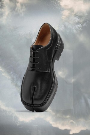 Maison Margiela Tabi Lace-up Black | USA_MM28029