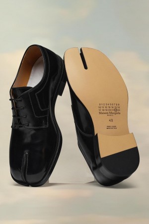 Maison Margiela Tabi Lace-ups Black | USA_MM48694