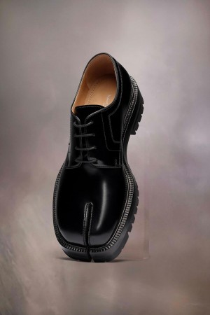 Maison Margiela Tabi Lace-ups Black | USA_MM41481