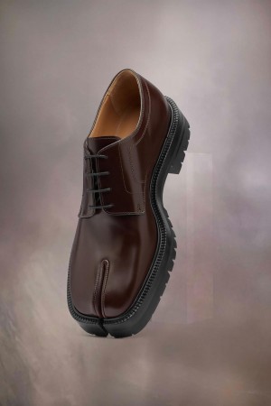 Maison Margiela Tabi Lace-ups Brown | USA_MM45877
