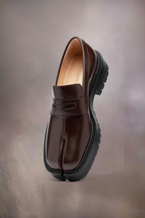 Maison Margiela Tabi Loafers Brown | USA_MM24171