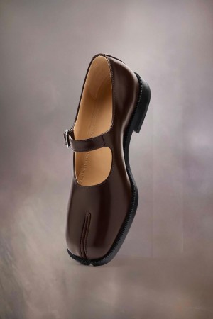 Maison Margiela Tabi Mary-janes Brown | USA_MM13171