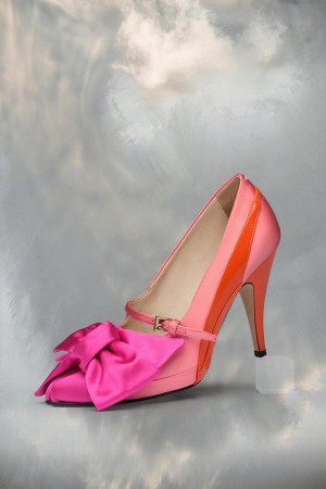 Maison Margiela Tabi Monster Bow Pump Pink | USA_MM78925