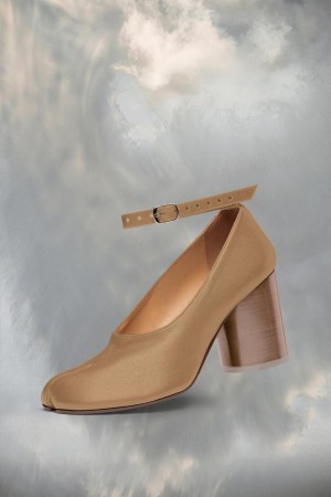 Maison Margiela Tabi Pumps Khaki | USA_MM65290
