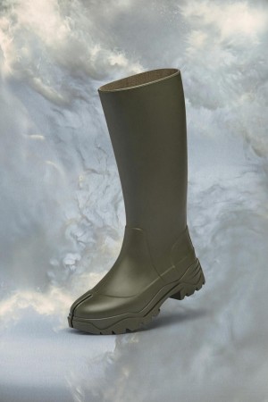 Maison Margiela Tabi Rain Boots Green | USA_MM34700