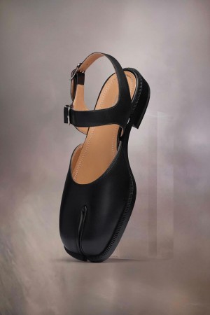 Maison Margiela Tabi Sandals Black | USA_MM98358