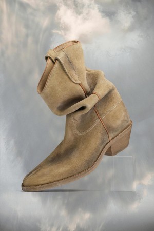 Maison Margiela Tabi Western Boot Brown | USA_MM14105