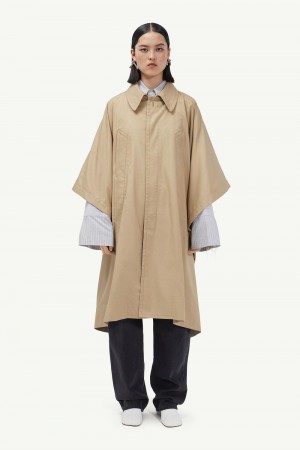 Maison Margiela Trench Coat Khaki | USA_MM12456