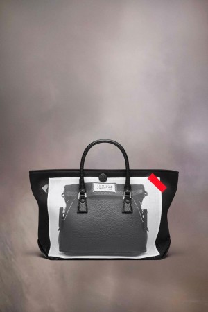 Maison Margiela Trompe L'oeil 5ac Micro Black White | USA_MM53123