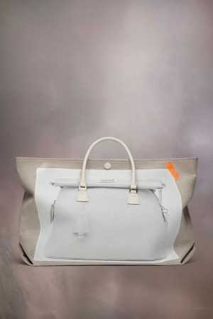 Maison Margiela Trompe L'oeil 5ac Shopping Grey | USA_MM45556