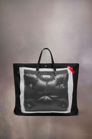 Maison Margiela Trompe L'oeil Glam Slam Shopping Black | USA_MM42415